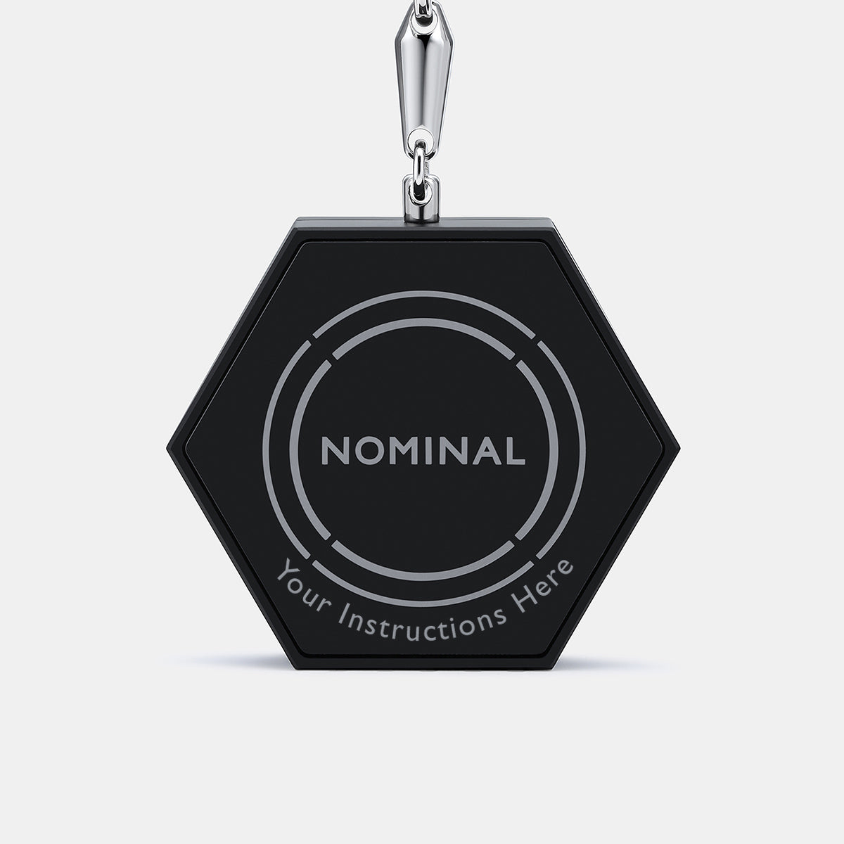 NOMINAL Heat Shield Keyring – Compatible with Apple AirTag